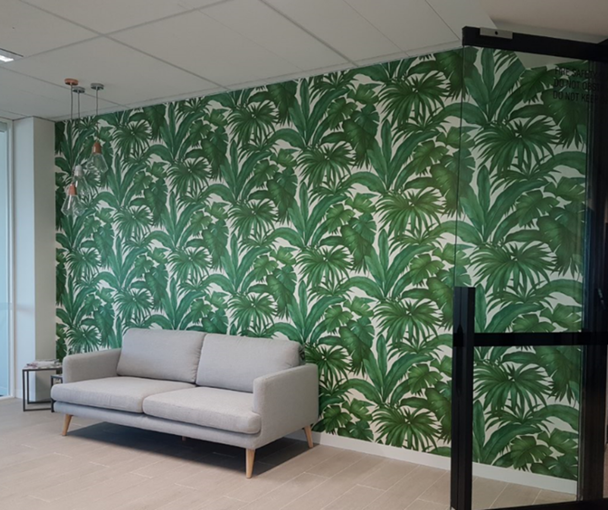 Green Leaf Wallpaper For Walls - HD Wallpaper 