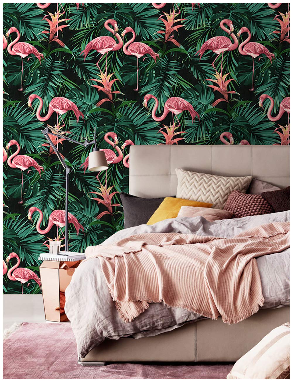 Palm Tree Wallpaper Bedroom - HD Wallpaper 
