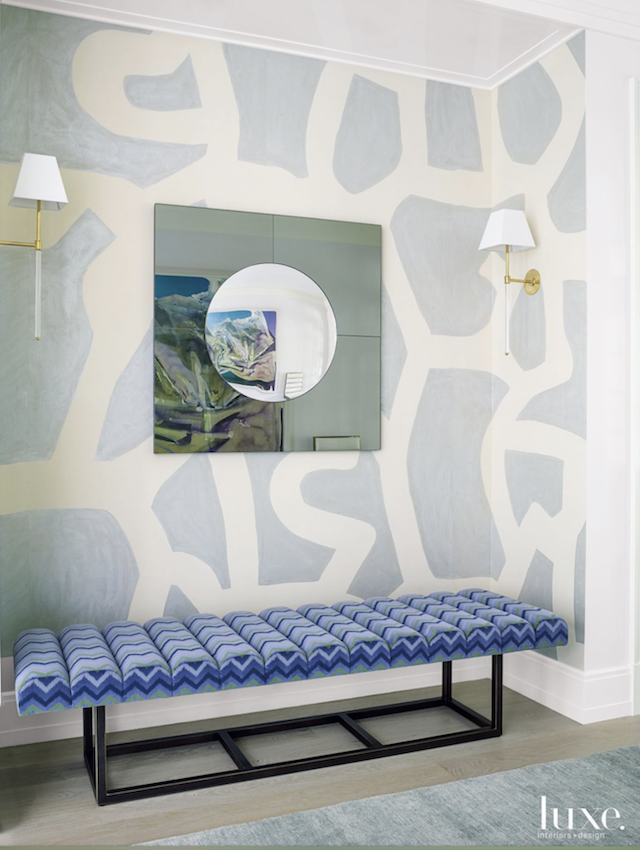 Abstract Painted Wall Luxe - Porter Teleo Paper Tangled - HD Wallpaper 