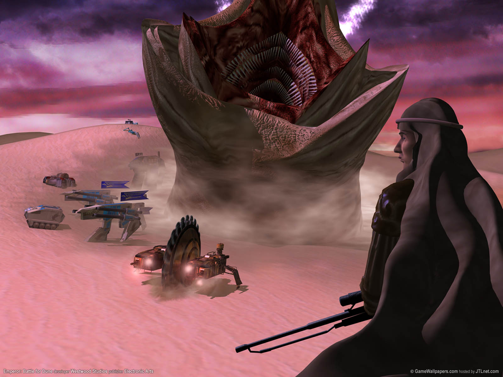 Emperor Battle For Dune Worm - HD Wallpaper 
