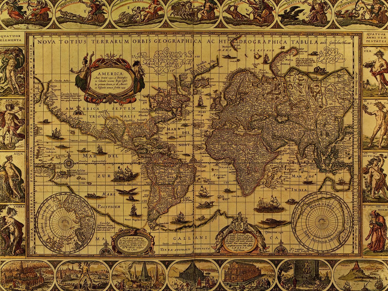 World Map 1499 - HD Wallpaper 