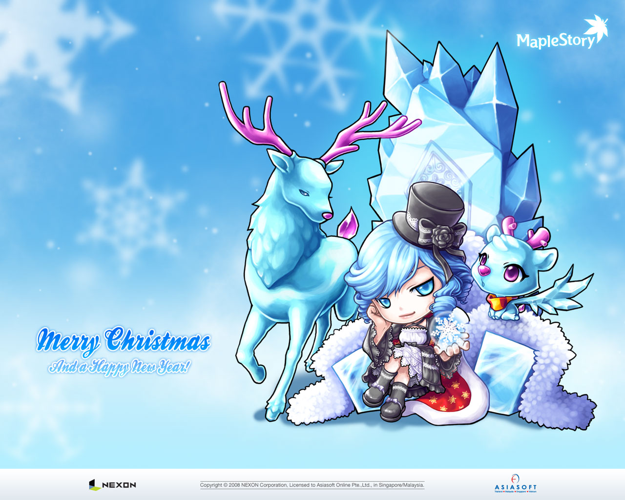 Christmas Maplestory - HD Wallpaper 