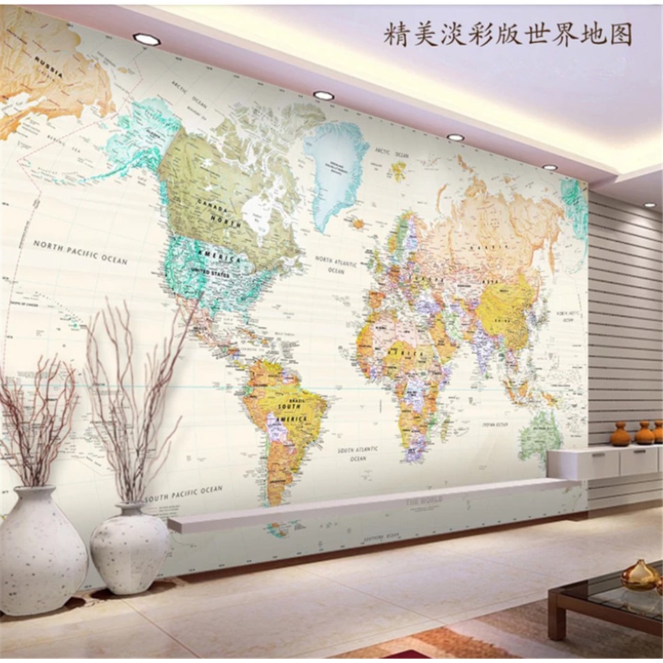 World Map Wallpaper Home - HD Wallpaper 