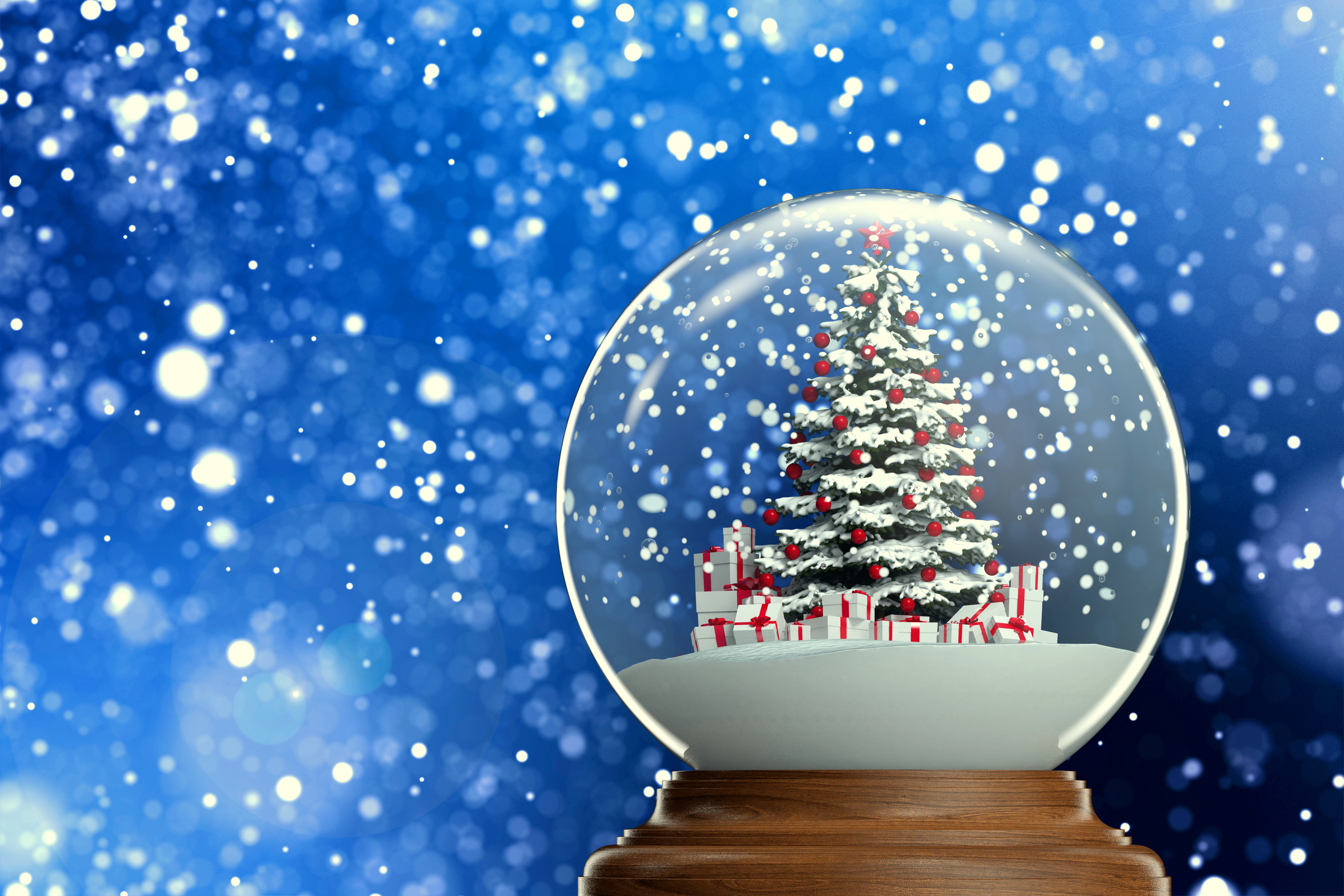 Snow Globe - HD Wallpaper 