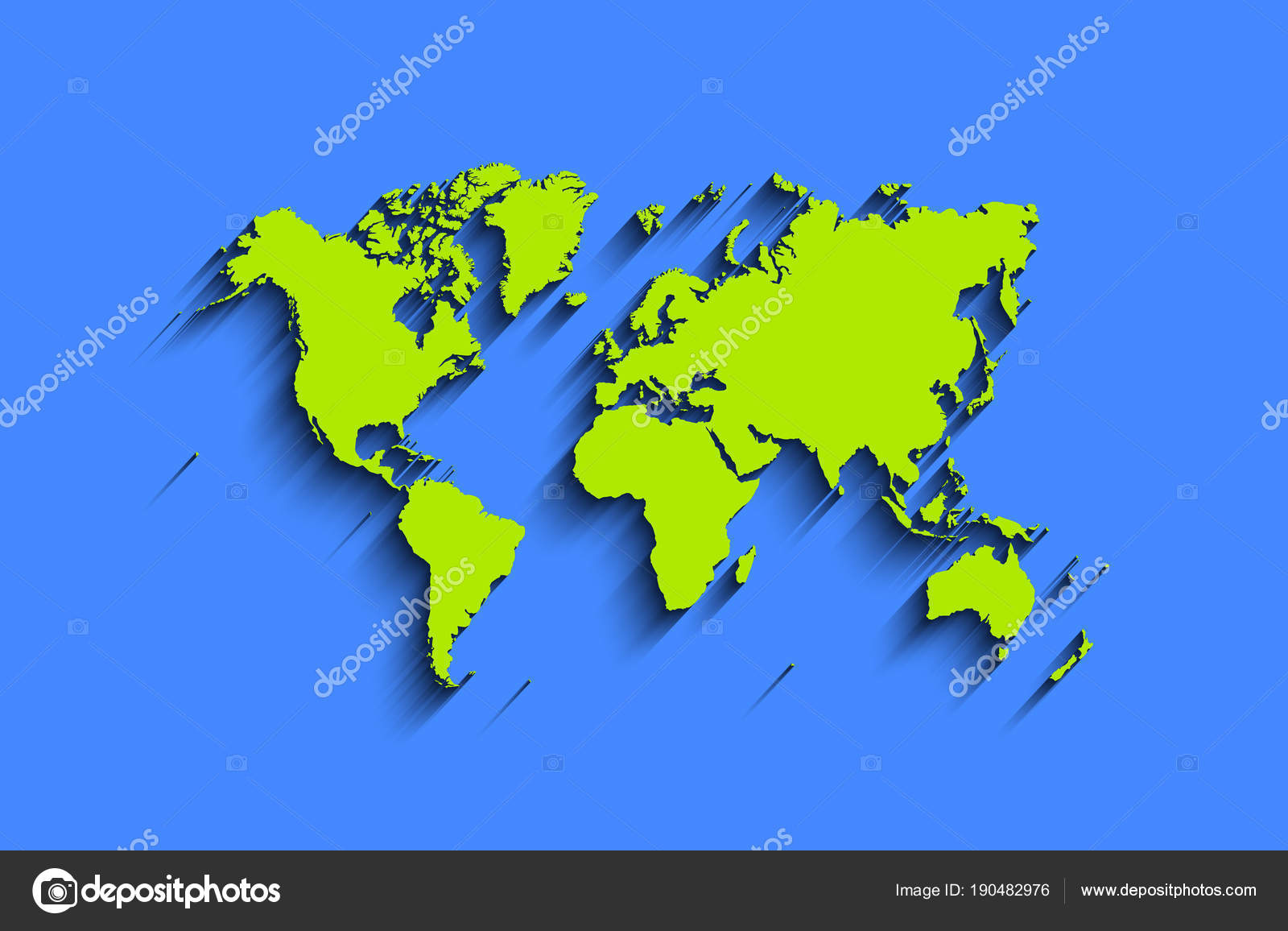 World Map Colored Background - HD Wallpaper 