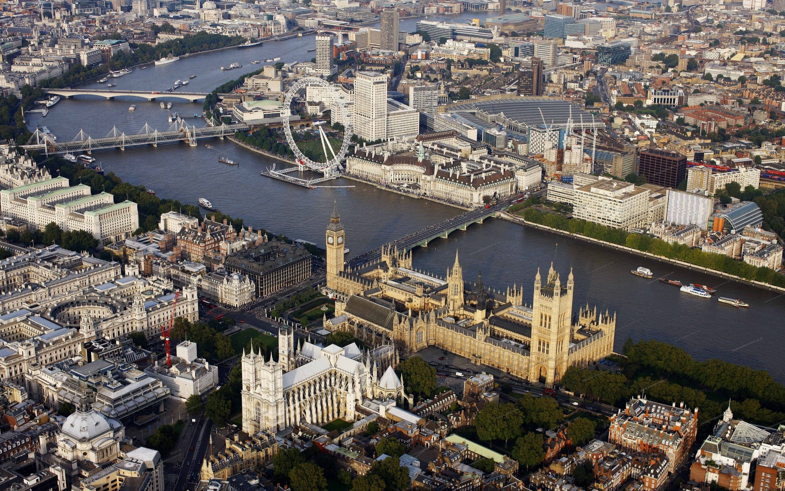 Westminster Abbey And Big Ben - HD Wallpaper 