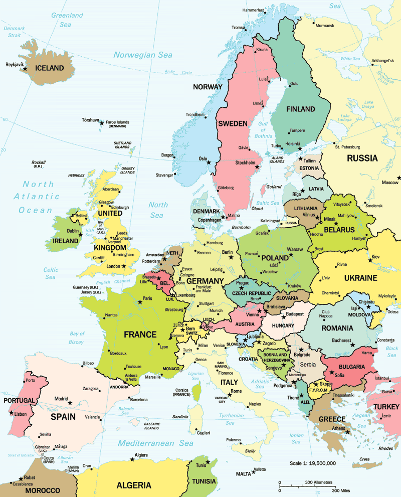 Europe Map Full Hd Map Of Europe Edinburgh - 800X991 Wallpaper - Teahub.io