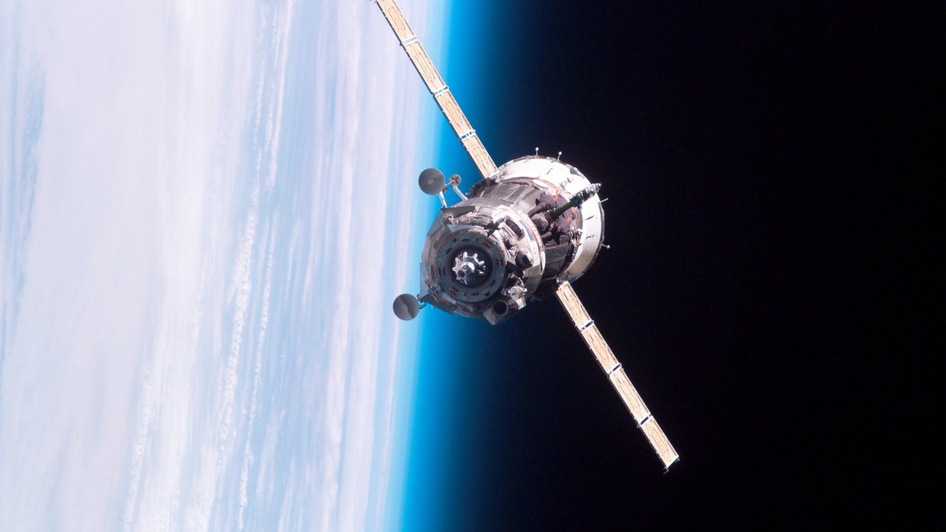 Wallpaper Satellite, Orbit, Flight, Iss, World - Earth Real Image From Satellite - HD Wallpaper 