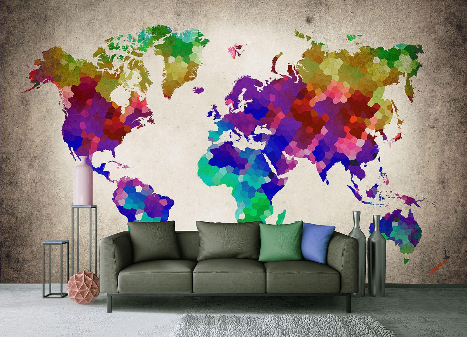 Vector World Map Free Transparent - HD Wallpaper 