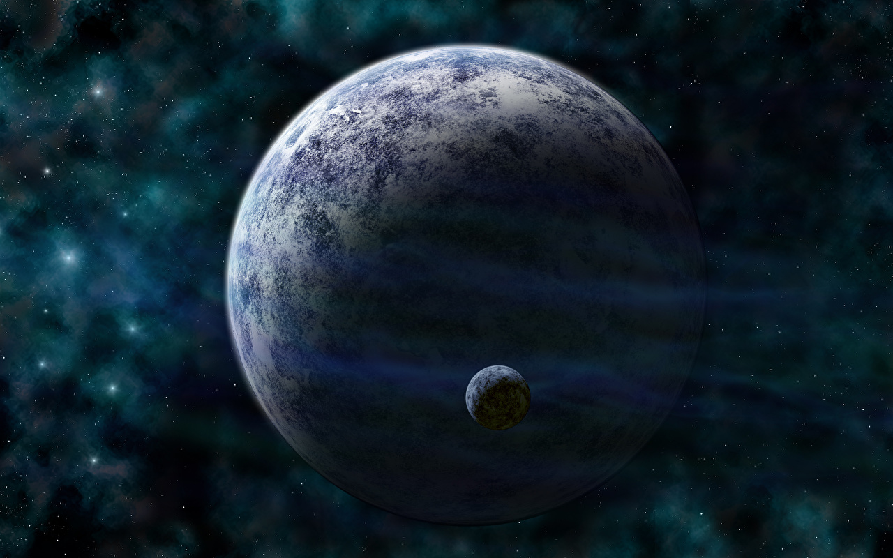 Dark Cold Planet - HD Wallpaper 