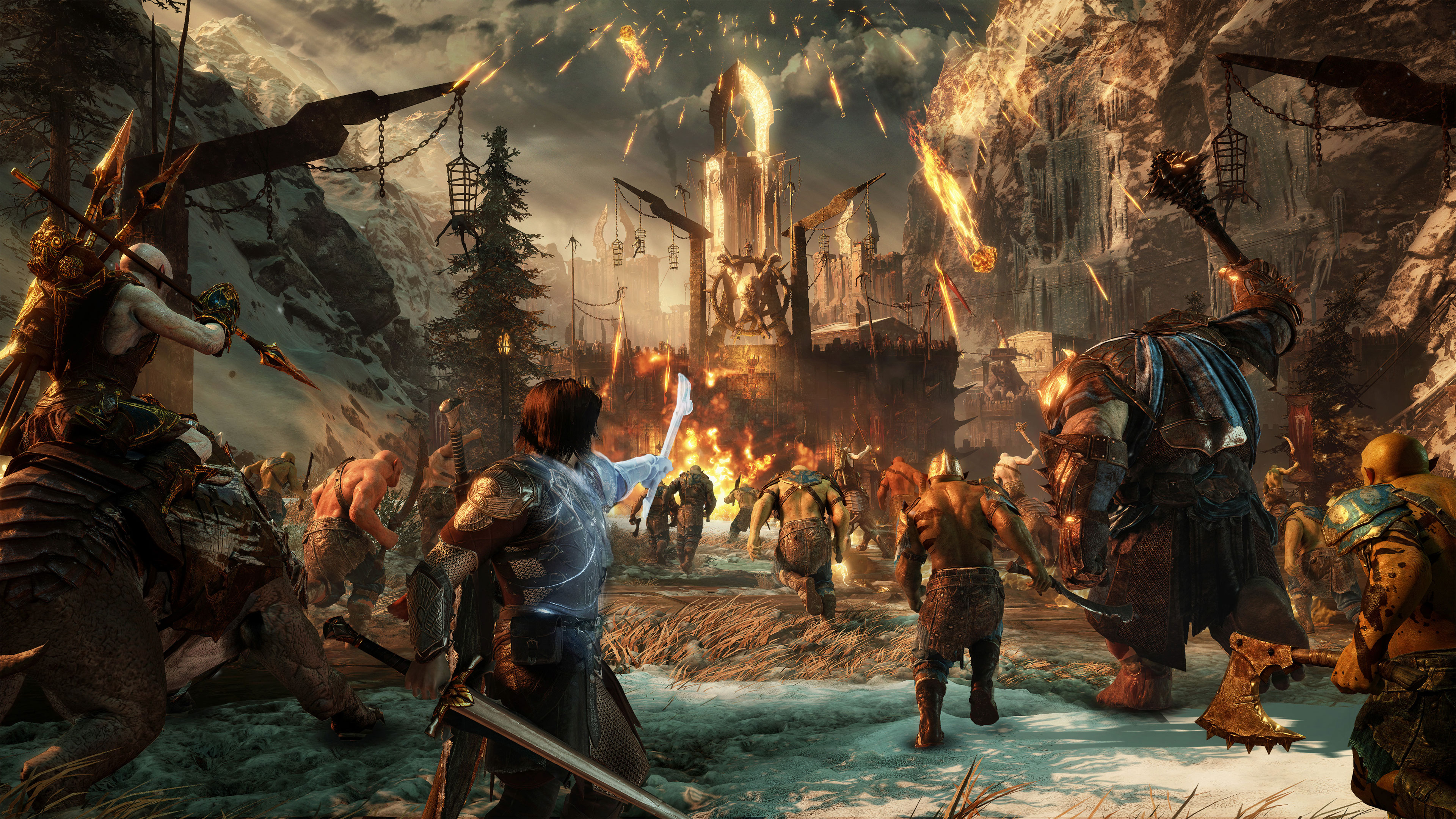 Middle Earth Shadow Of War 3840x2160 Wallpaper Teahub Io