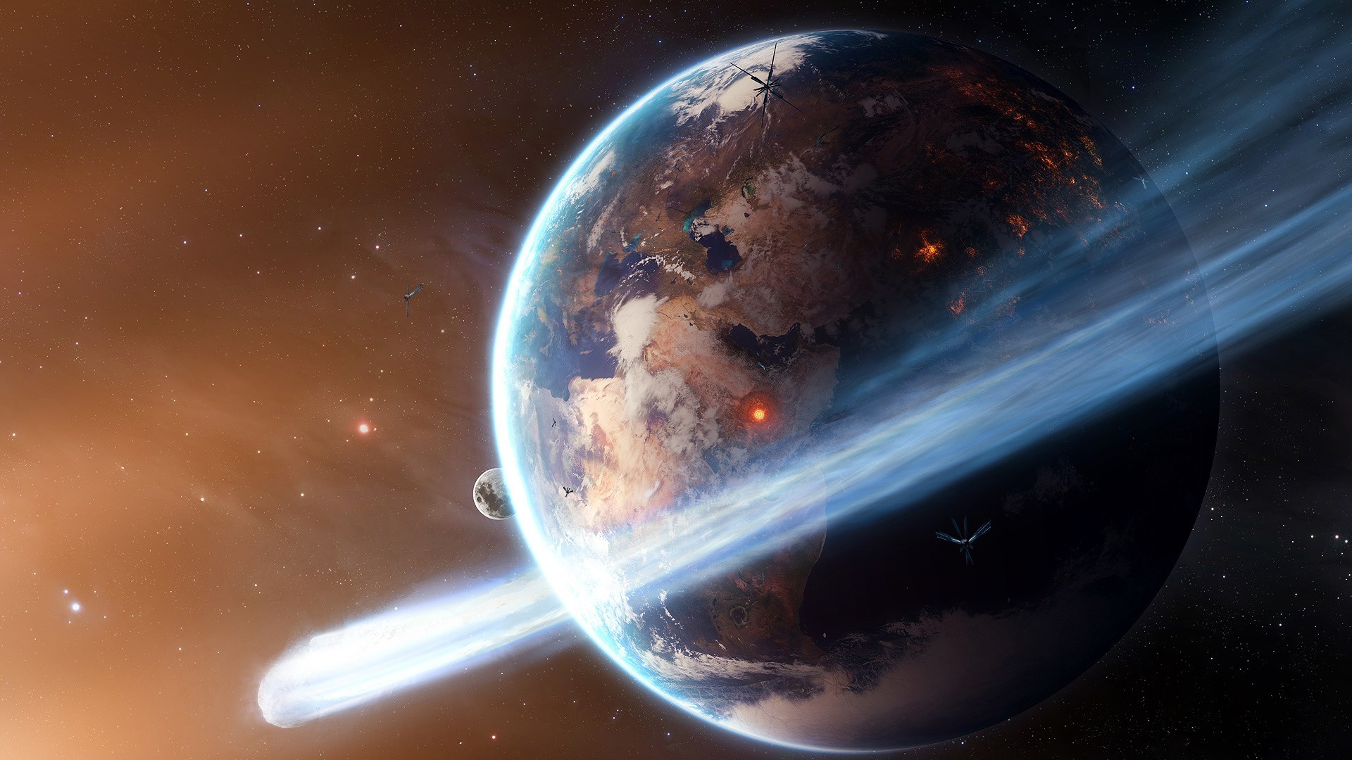 Planet Earth Wallpaper Hd - HD Wallpaper 