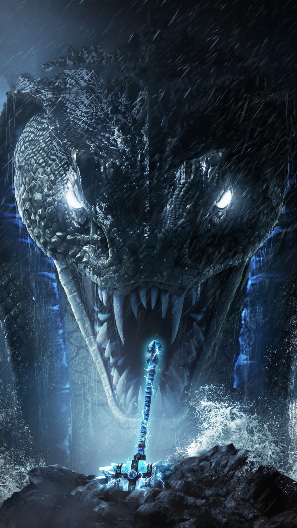 Wrath Of The Jormungandr 4k Ultra Hd Mobile Wallpaper - HD Wallpaper 