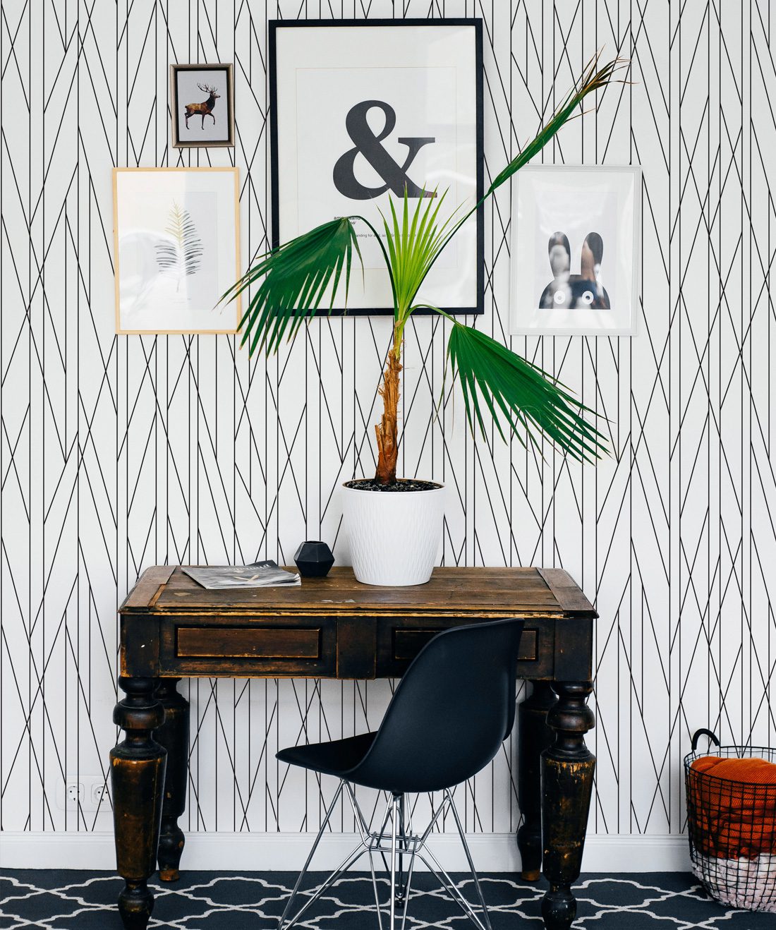 Nixon Wallpaper By Ingrid Mika For Milton - HD Wallpaper 