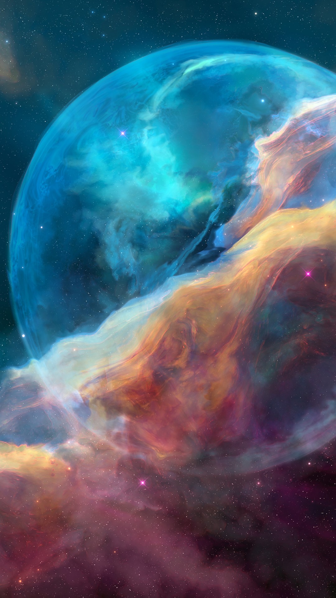 Bubble Nebula - HD Wallpaper 