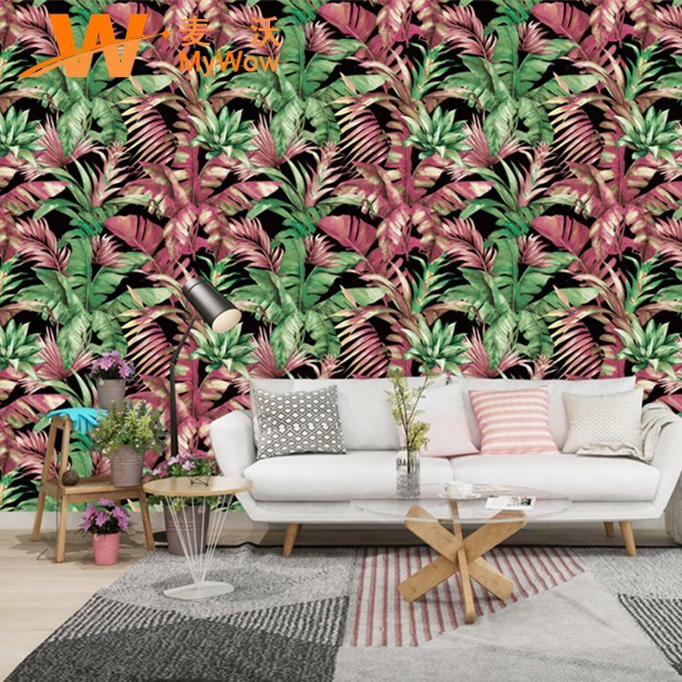 Guangzhou Wholesale Nature Design Vinyl Wallpaper For - Black And Yellow Wallpapers For Room - HD Wallpaper 