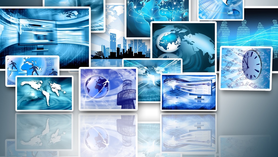 It, Business, Internet Desktop Background - World Map - HD Wallpaper 