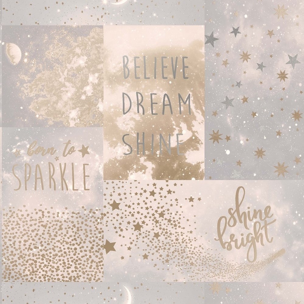 Crown Starlight Love To Shine Natural Wallpaper - Sparkle And Shine - HD Wallpaper 