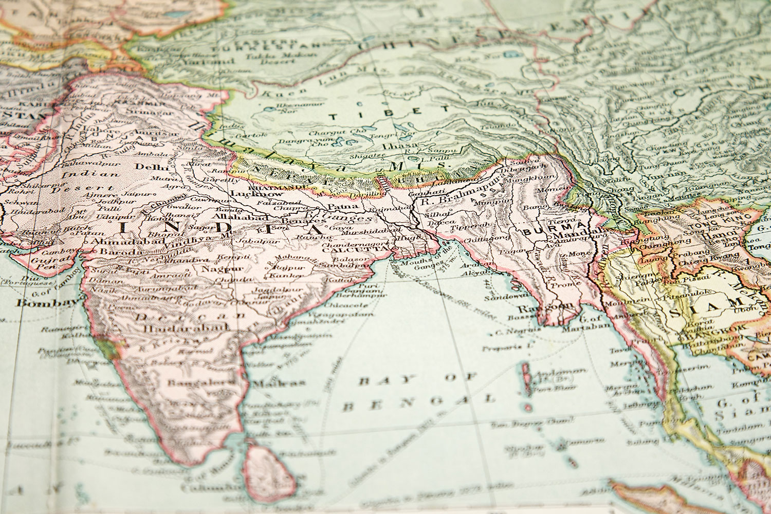India Perspective - India Map Perspective - HD Wallpaper 