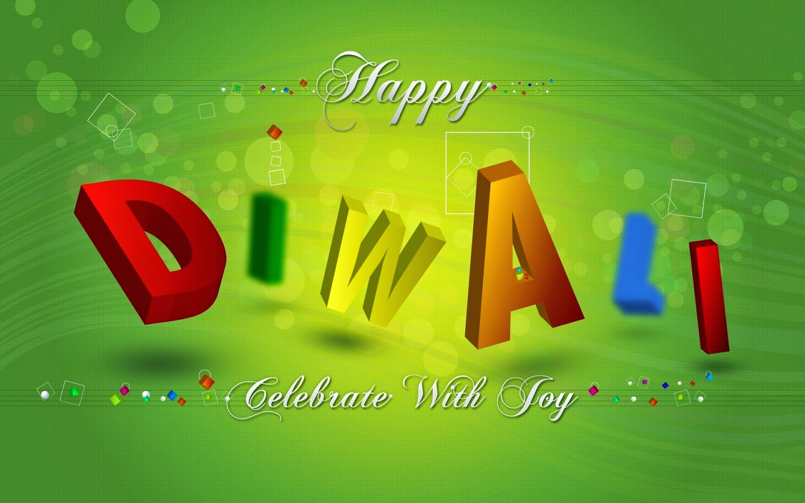 Diwali 2014 3d Wallpapers - New Poster Happy Diwali - HD Wallpaper 