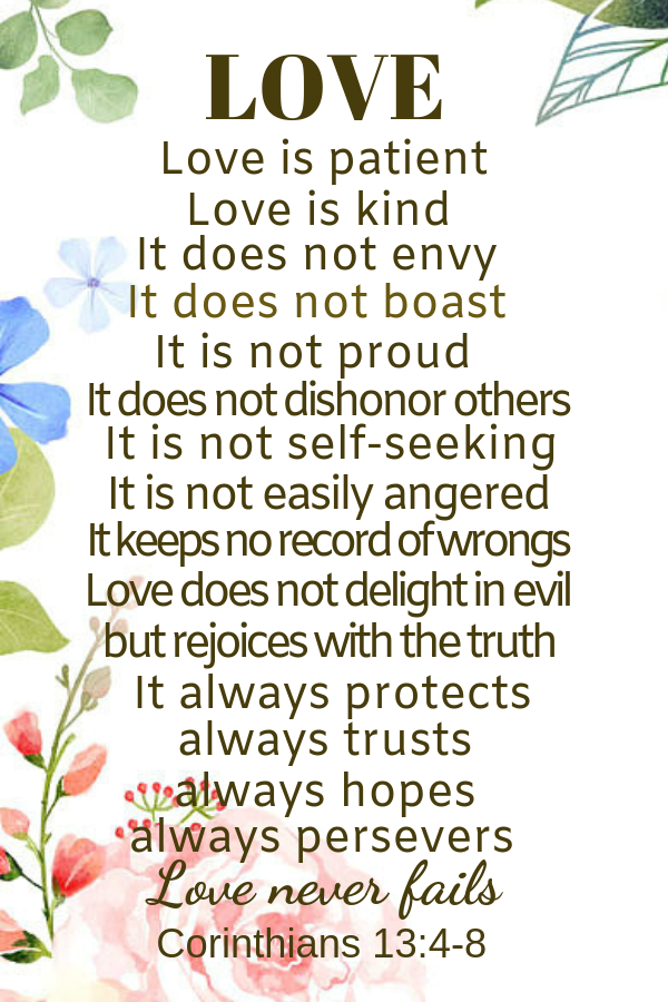 1 Corinthians 13 4 8 Phone - HD Wallpaper 