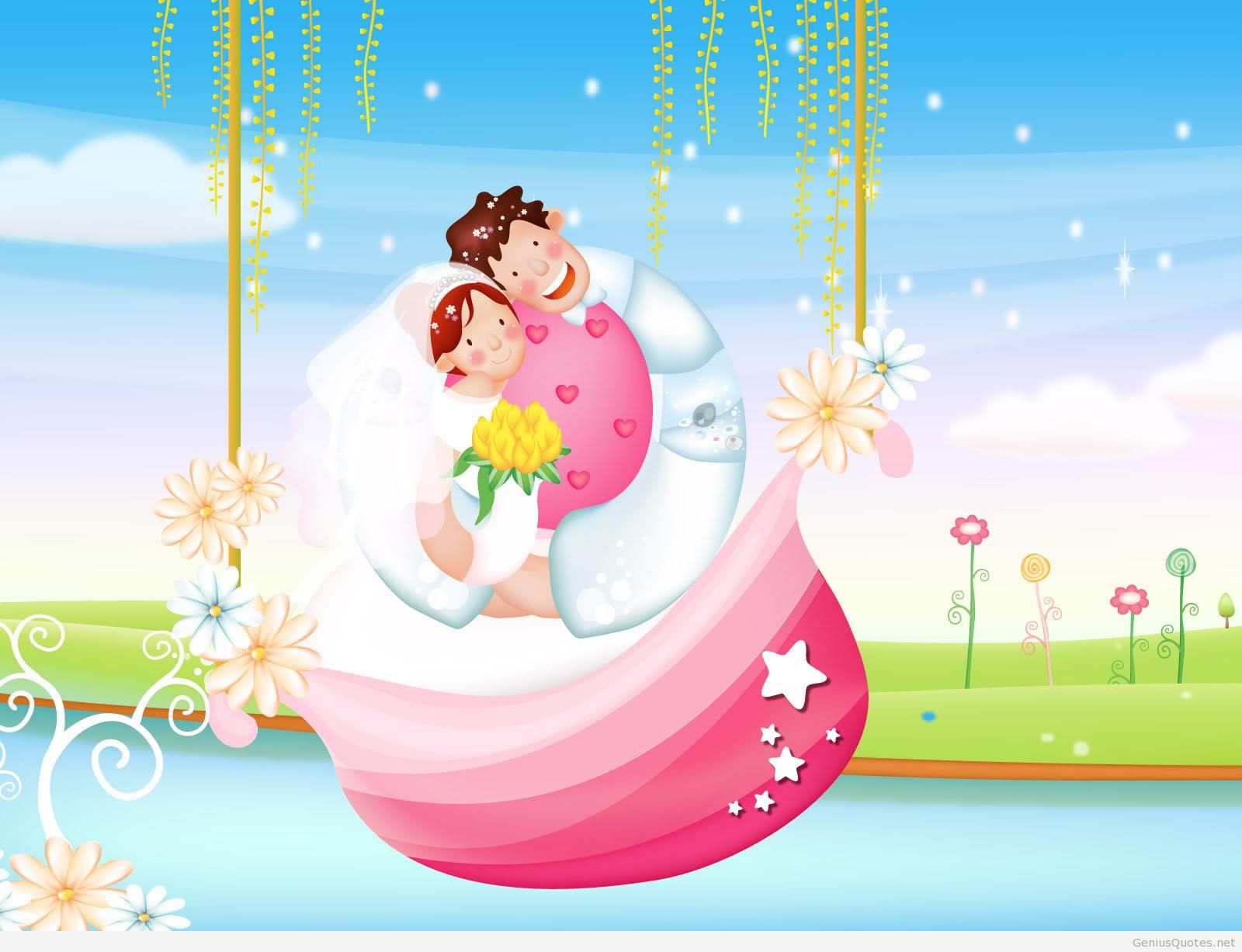 Second Wedding Anniversary Wishes For Friend - HD Wallpaper 