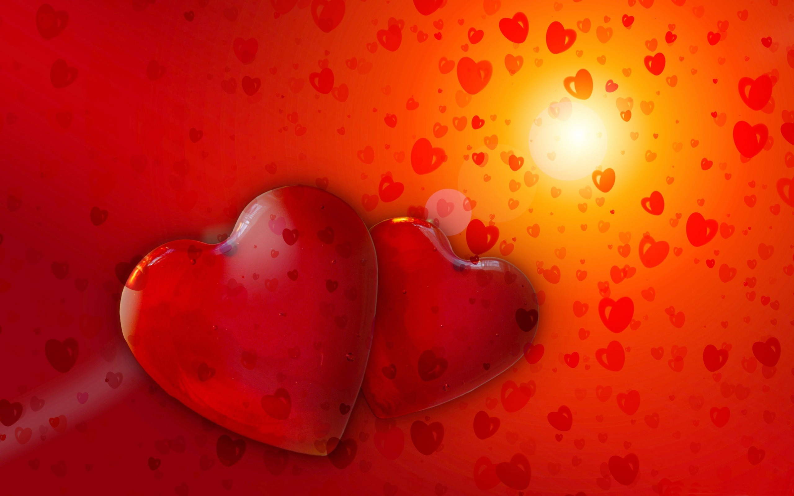 Love Red Heart Hd Wallpaper - Valentines Day Posts - HD Wallpaper 