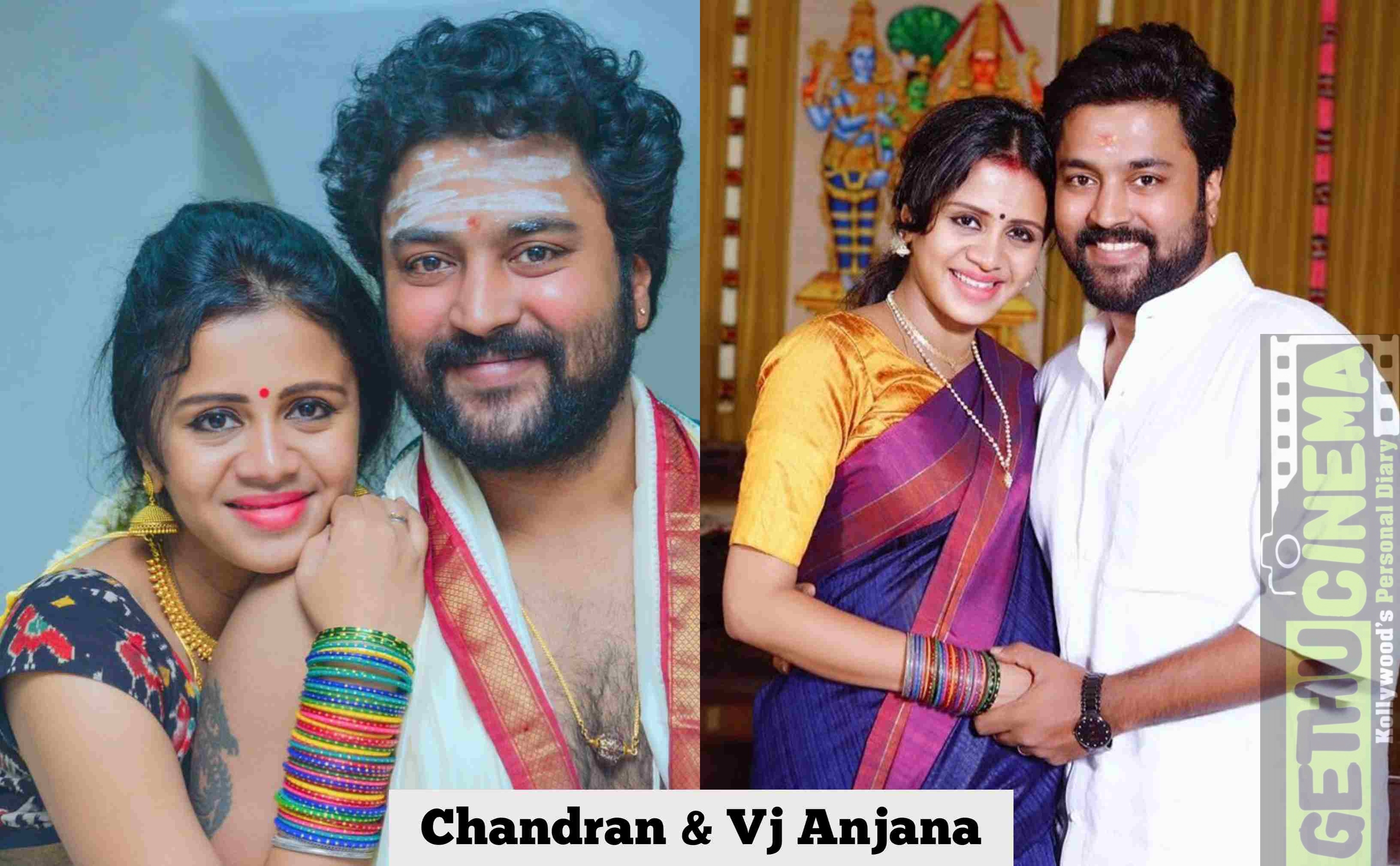 Chandran, Vj Anjana, 2018, Collage, Hd, Wallpaper - HD Wallpaper 