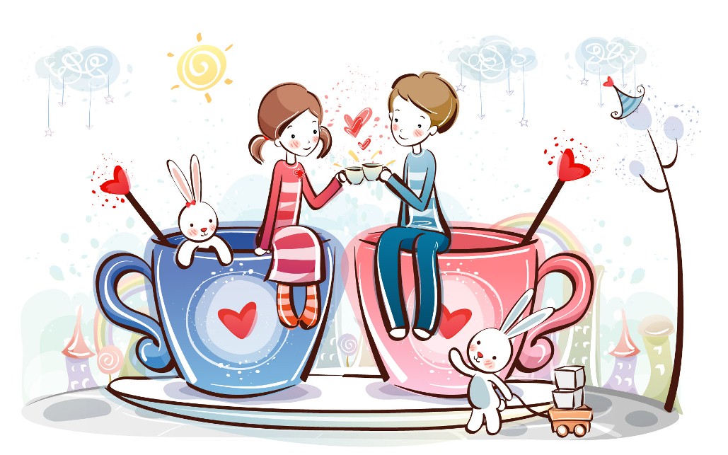 Download Cute Couple Love Valentines Day Wallpapers - Valentines Day Illustration - 1029x643 Wallpaper Download Cute Couple Love Valentines Day Wallpapers - Valentines Day Illustration - 1029x643 Wallpaper