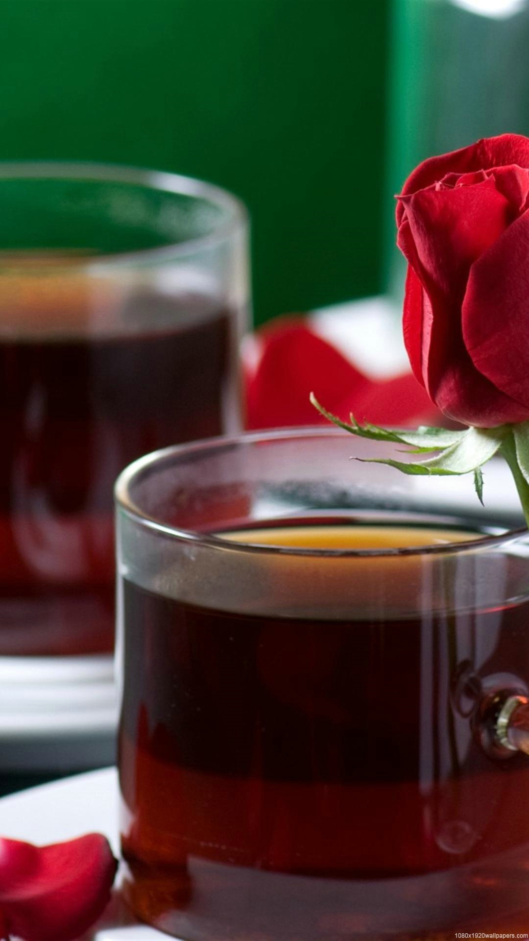 Romantic Rose Tea Food Wallpapers Hd - متن ادبی در مورد زندگی - HD Wallpaper 