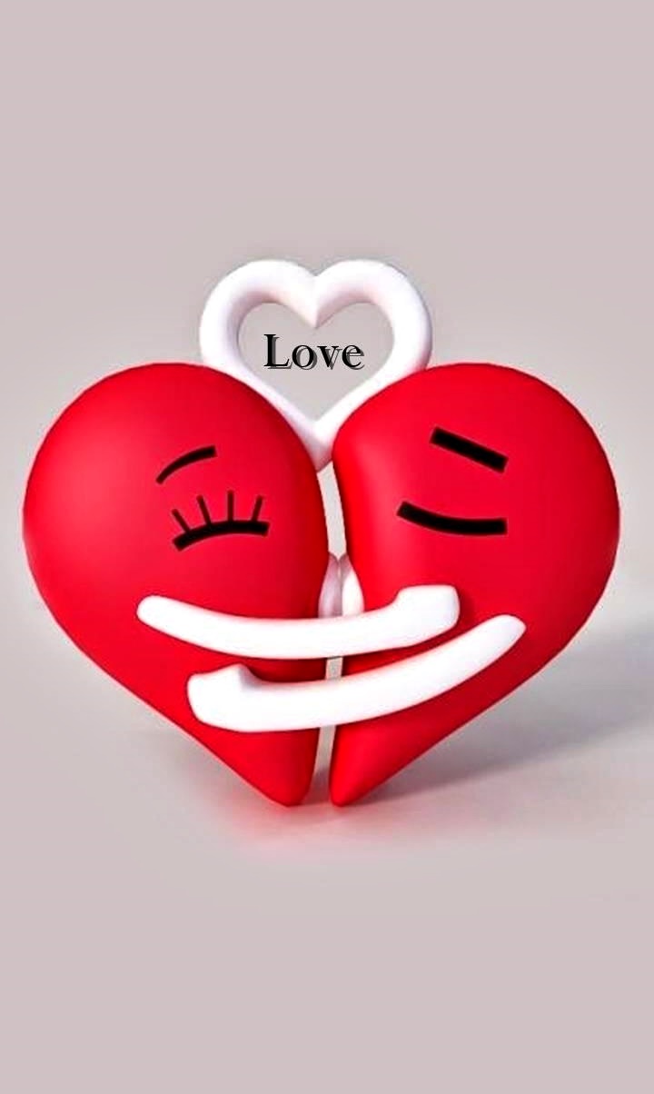 Heart Of Couples Wallpaper, Smartphone Wallpaper, Cellphone - Happy National Girlfriend Day 2018 - HD Wallpaper 