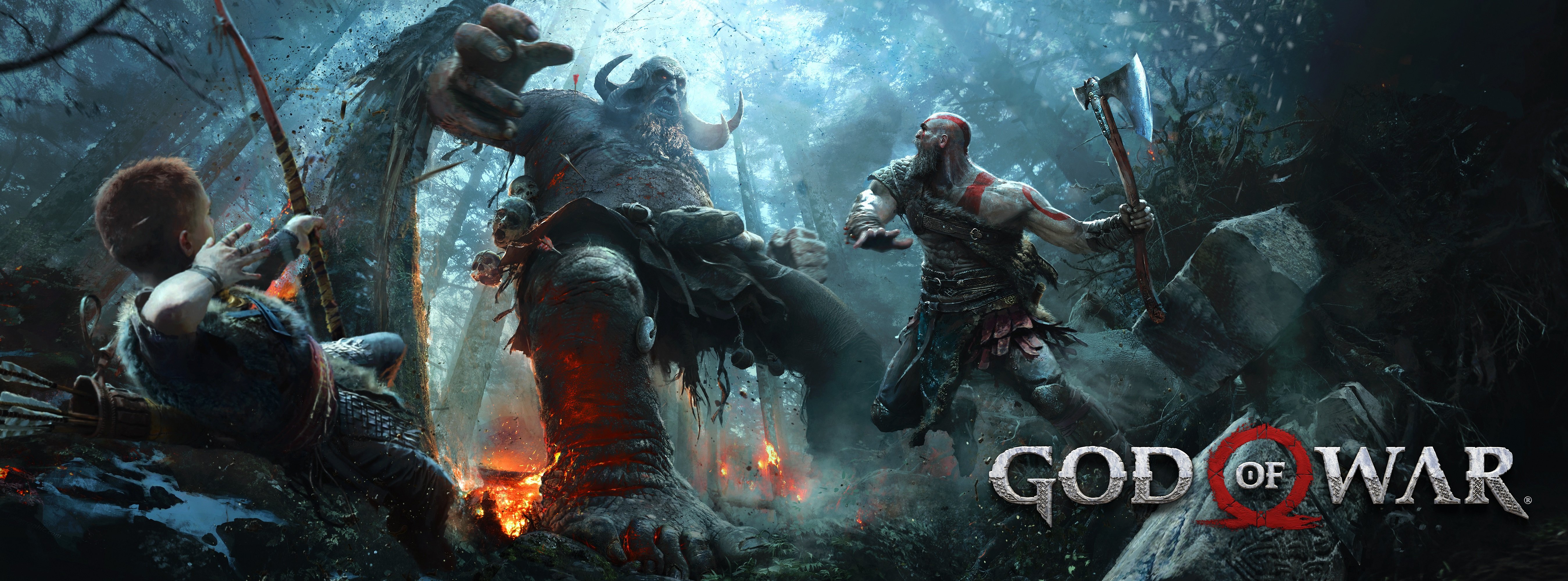 God Of War Wallpaper 4k - HD Wallpaper 