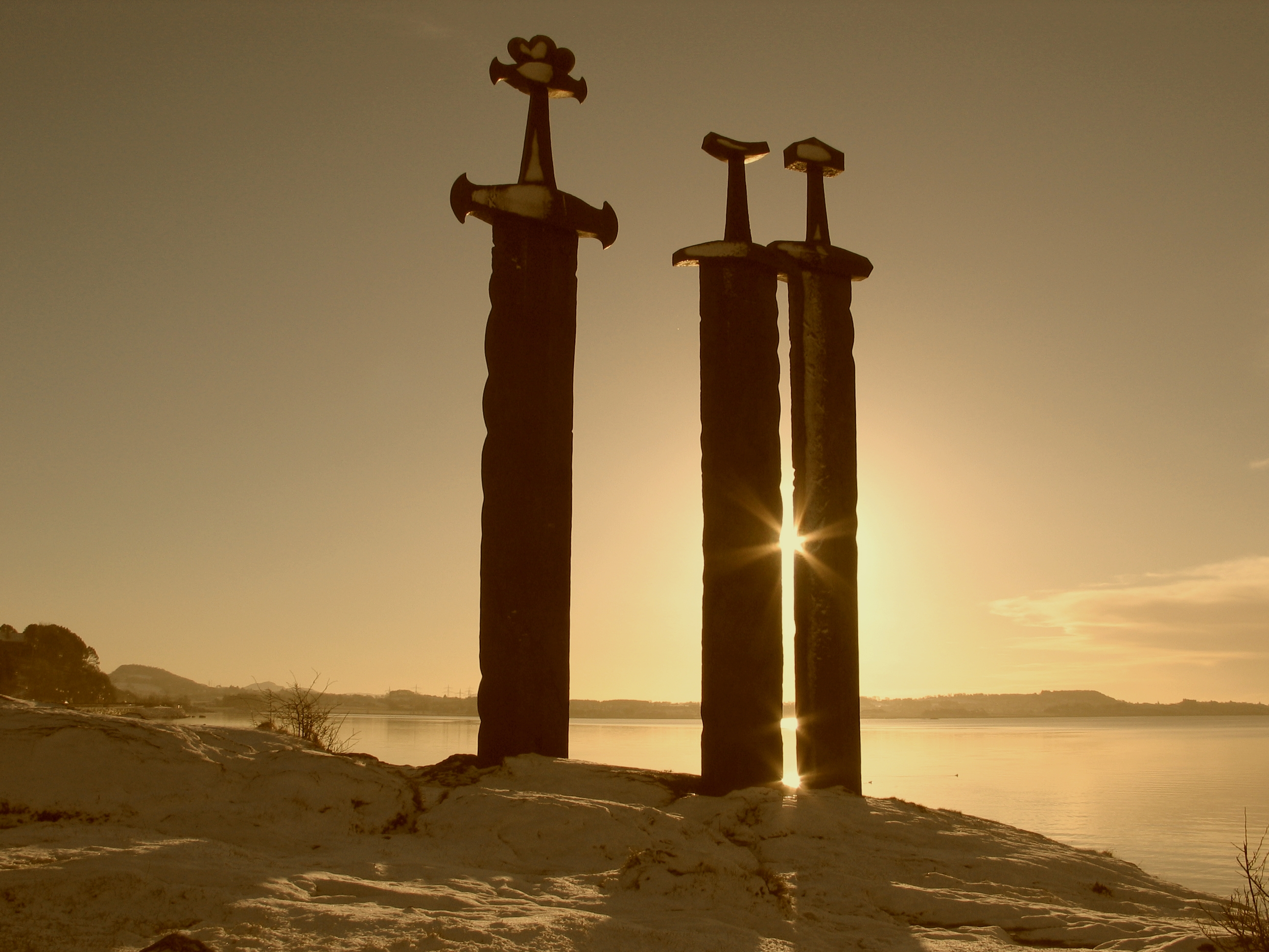 Swords In Rock - HD Wallpaper 