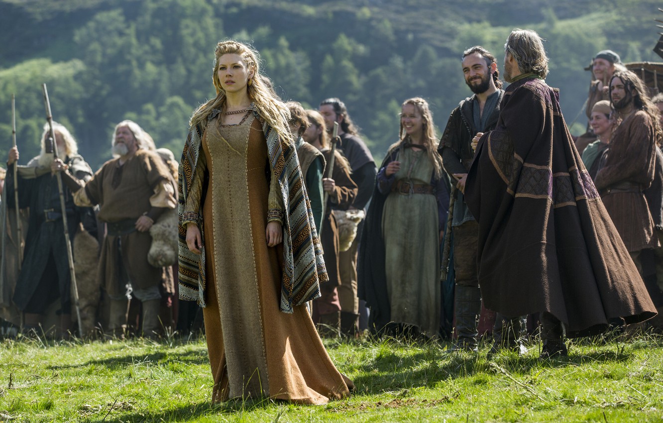Photo Wallpaper The Series, Drama, Series, The Vikings, - Lagertha Shieldmaiden - HD Wallpaper 