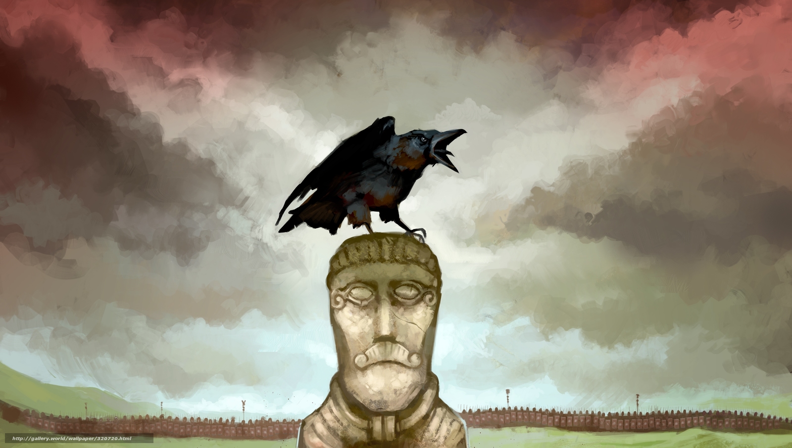 Download Wallpaper Picture, Norse, Raven, Idol Free - Roman Britain 43 Ad - HD Wallpaper 
