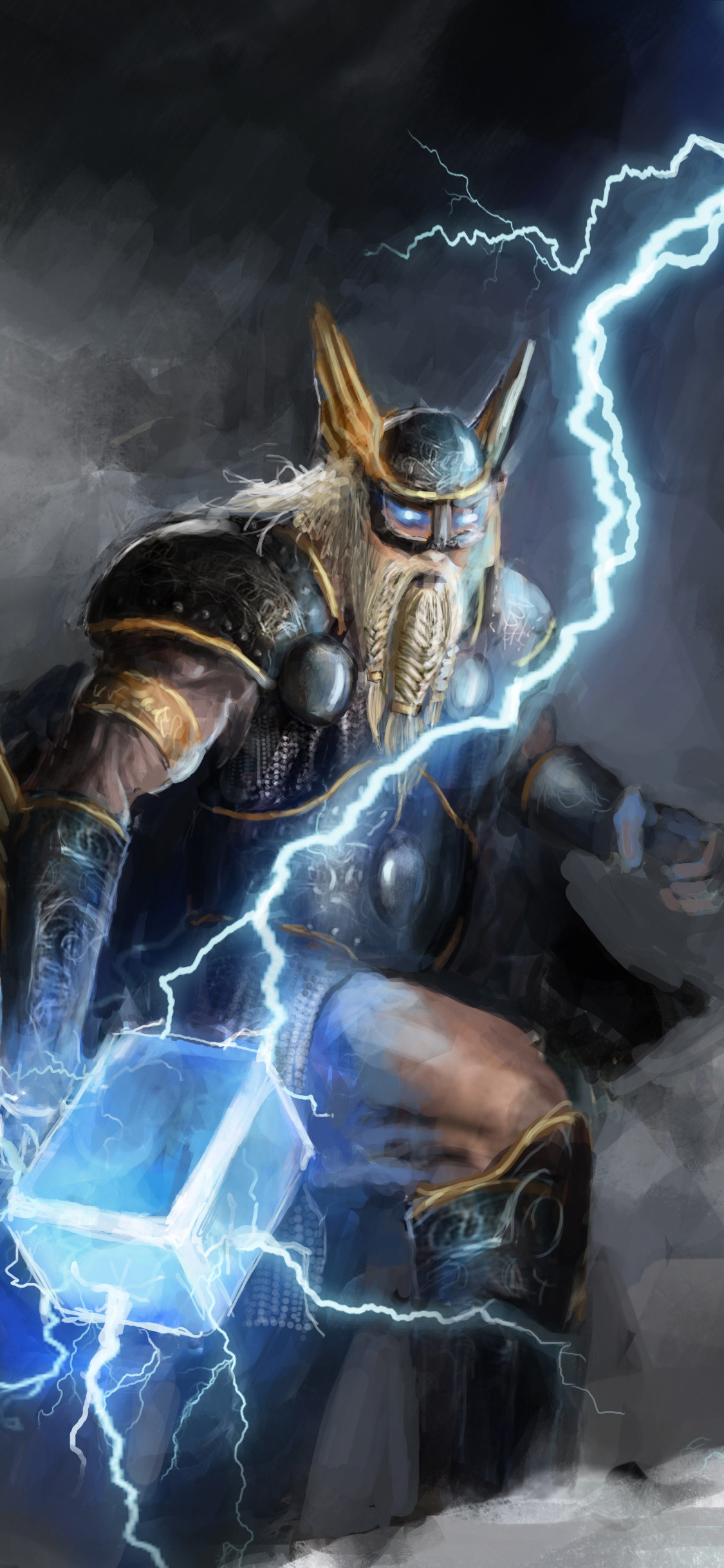 Norse Mythology Thor God Of Thunder - HD Wallpaper 