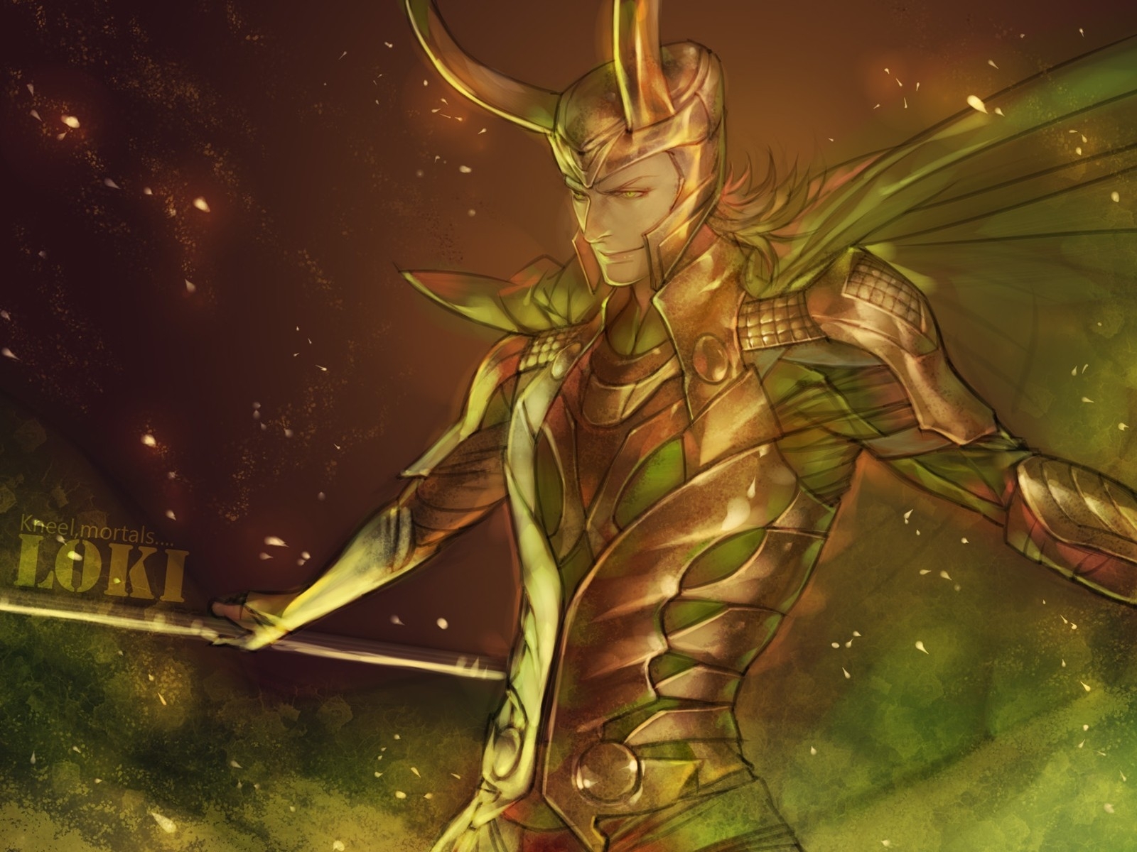 Art Loki Norse - HD Wallpaper 