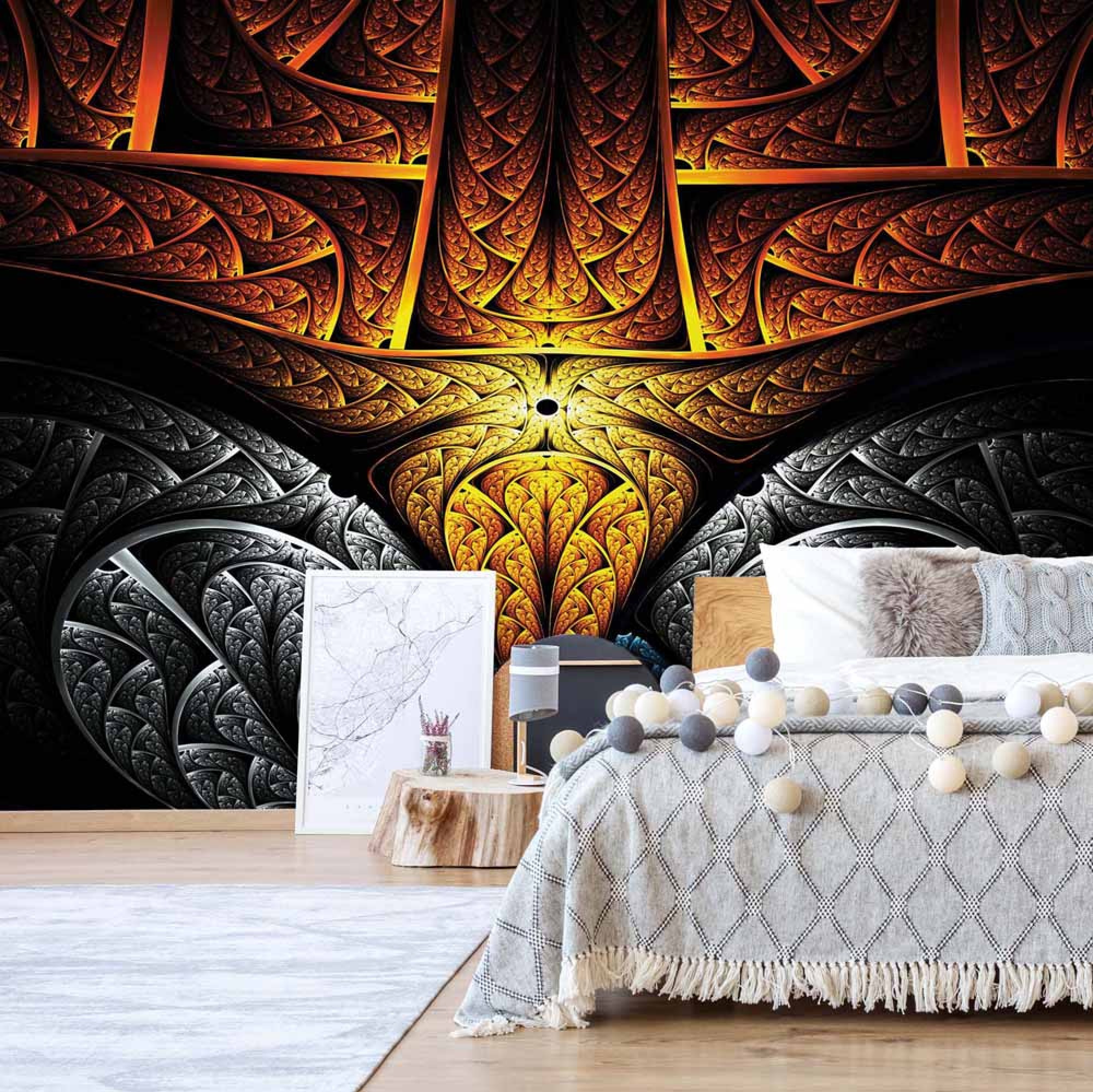 3d Norse Tribal Design - Themes Nature Sea - HD Wallpaper 