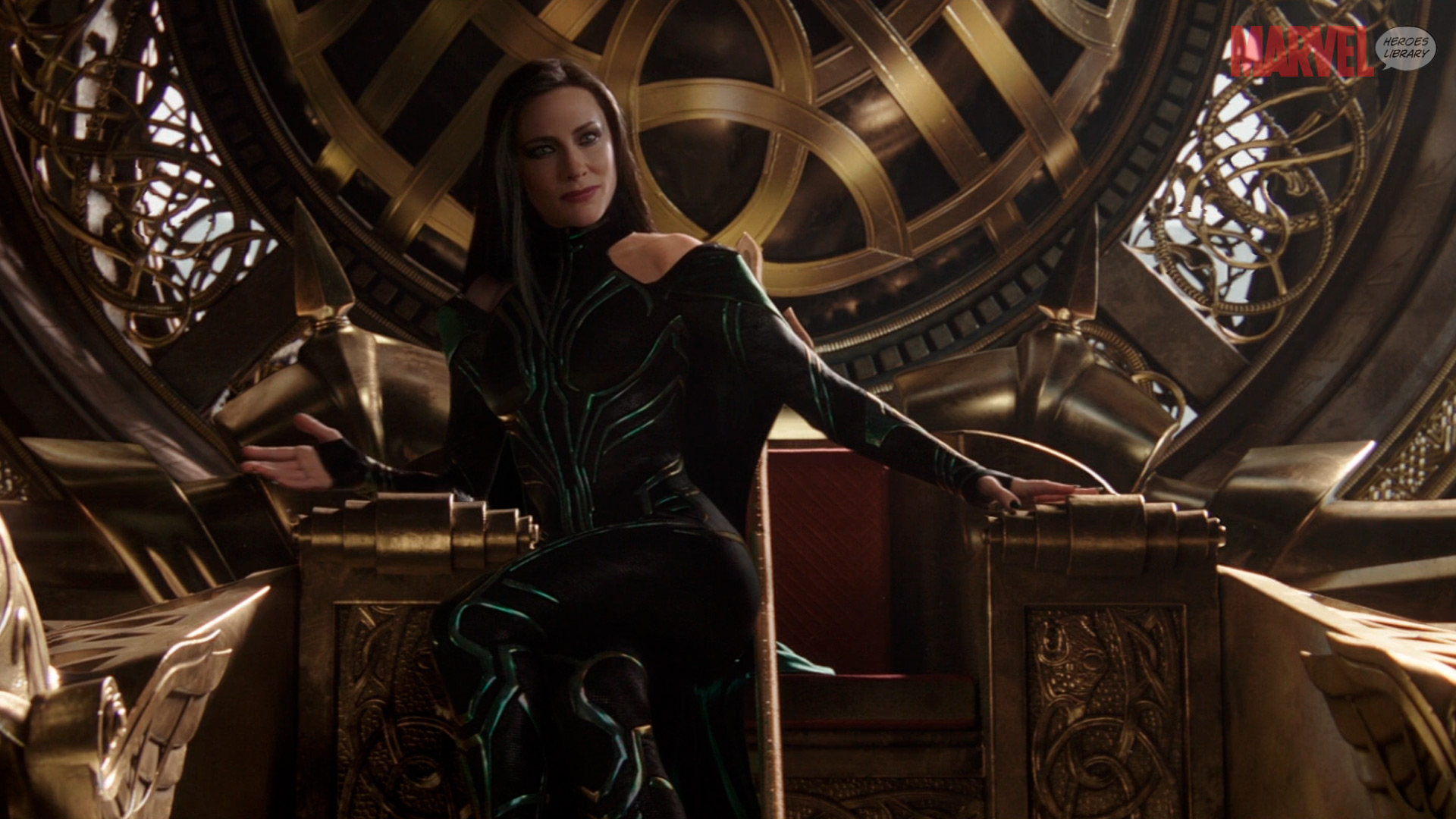 Hela On The Throne Of Asgard Hd Wallpaper - Thor Ragnarok Hela - HD Wallpaper 