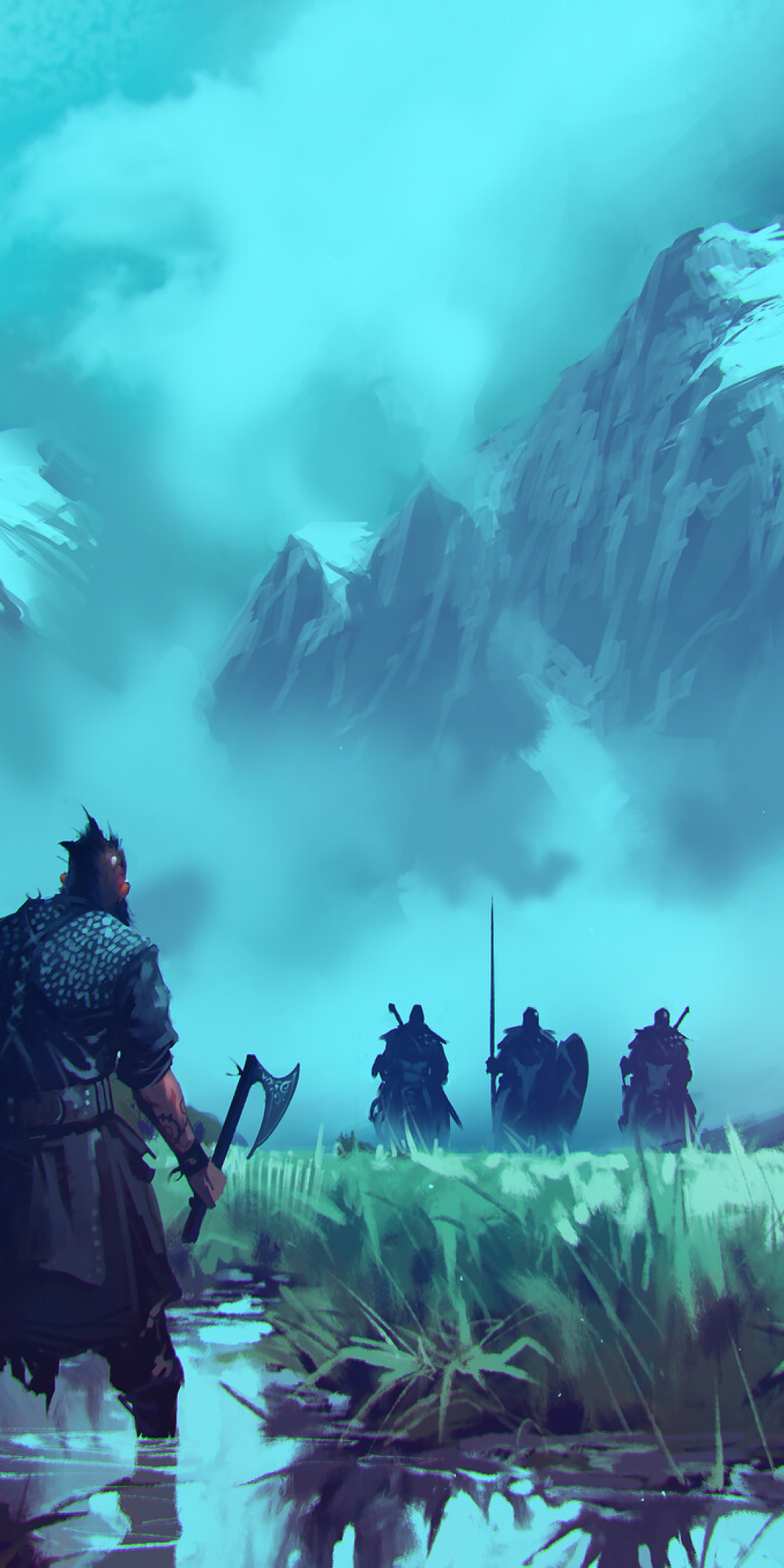 Warrior Fighting Alone - HD Wallpaper 