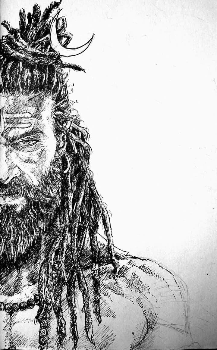 Lord Shiva Beard Hd - HD Wallpaper 