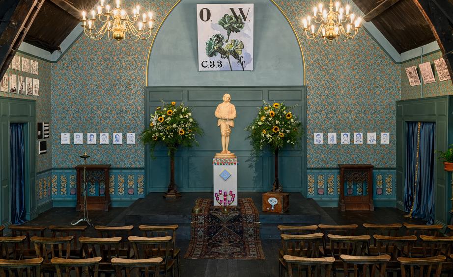 Oscar Wilde Temple Studio Voltaire - HD Wallpaper 