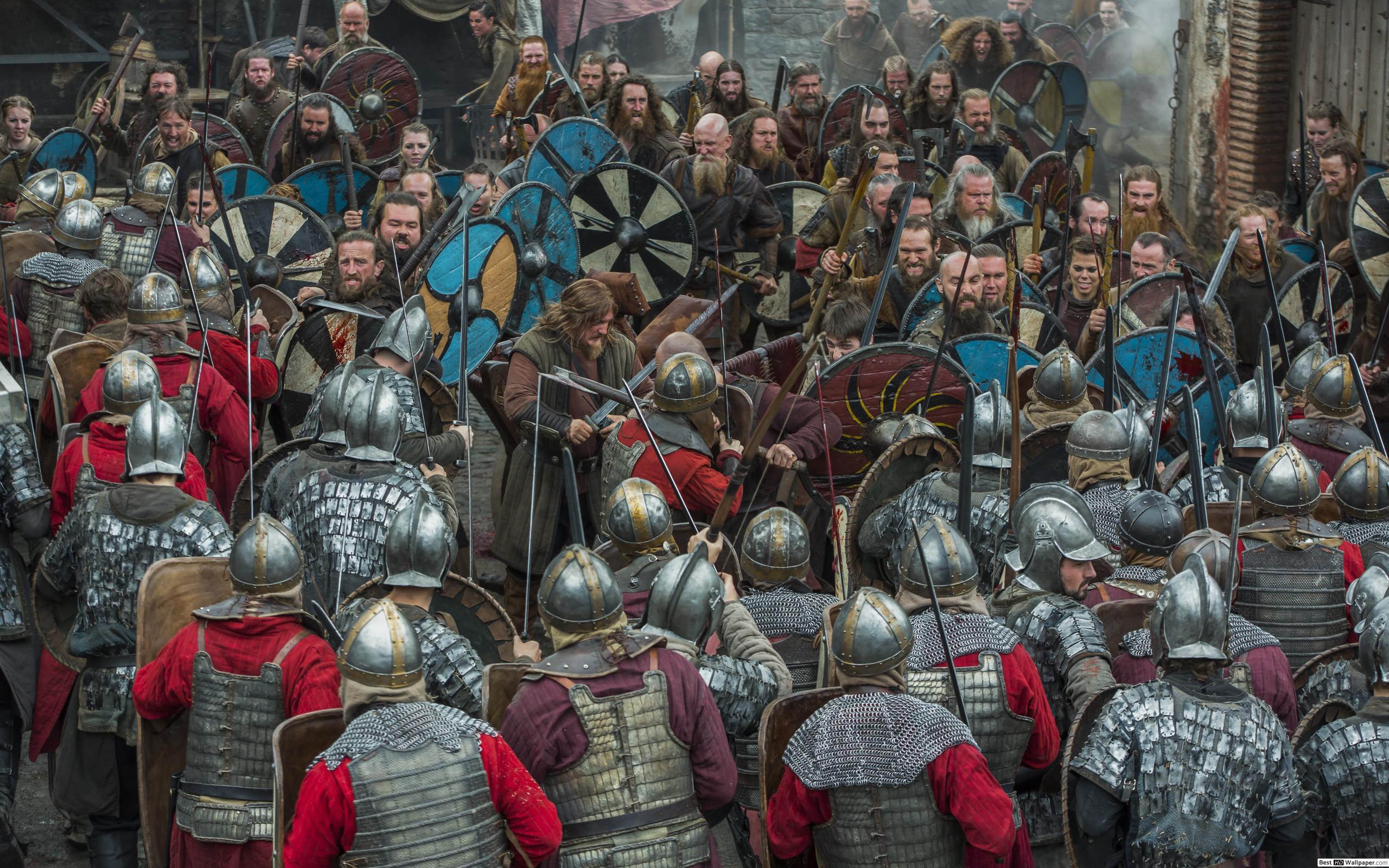 Vikings Season 5 Battle - HD Wallpaper 