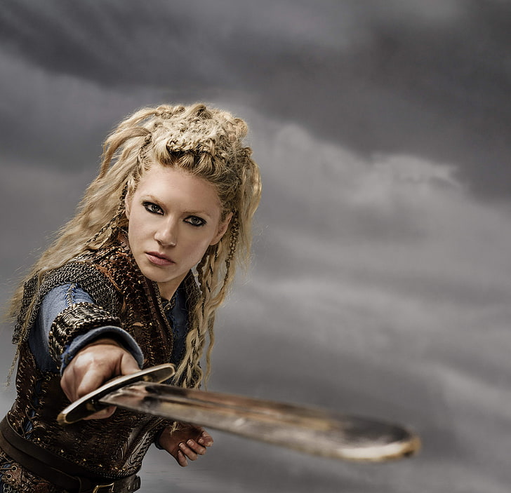 4k, Vikings, Lagertha, Katheryn Winnick, Hd Wallpaper - Vikings Lagertha Wallpaper Hd - HD Wallpaper 