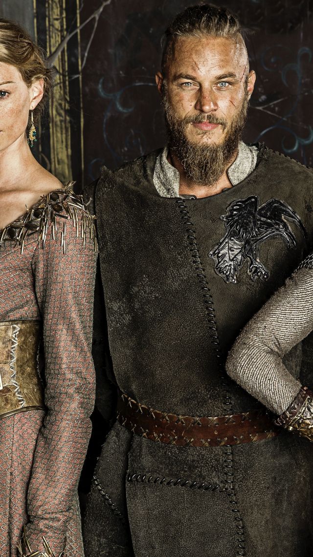Vikings, 4 Season, Travis Fimmel, Katheryn Winnick, - Vikings Lagertha - HD Wallpaper 