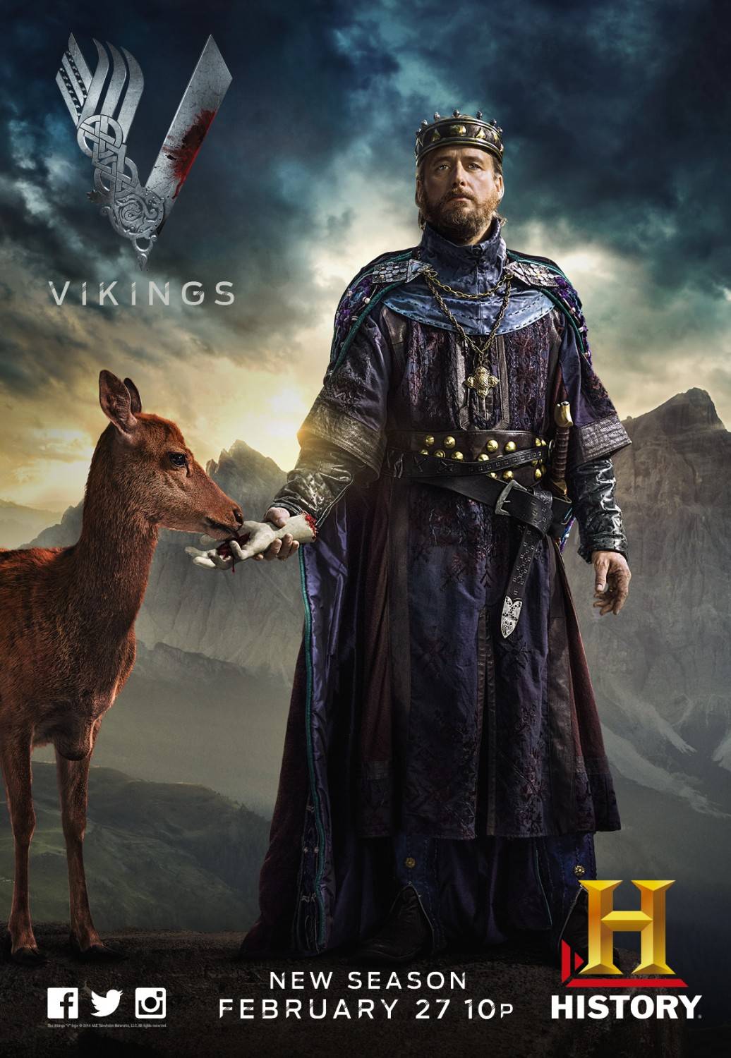 Vikings Season 2 Character Poster Vikings Photo - Vikings Character Poster - HD Wallpaper 