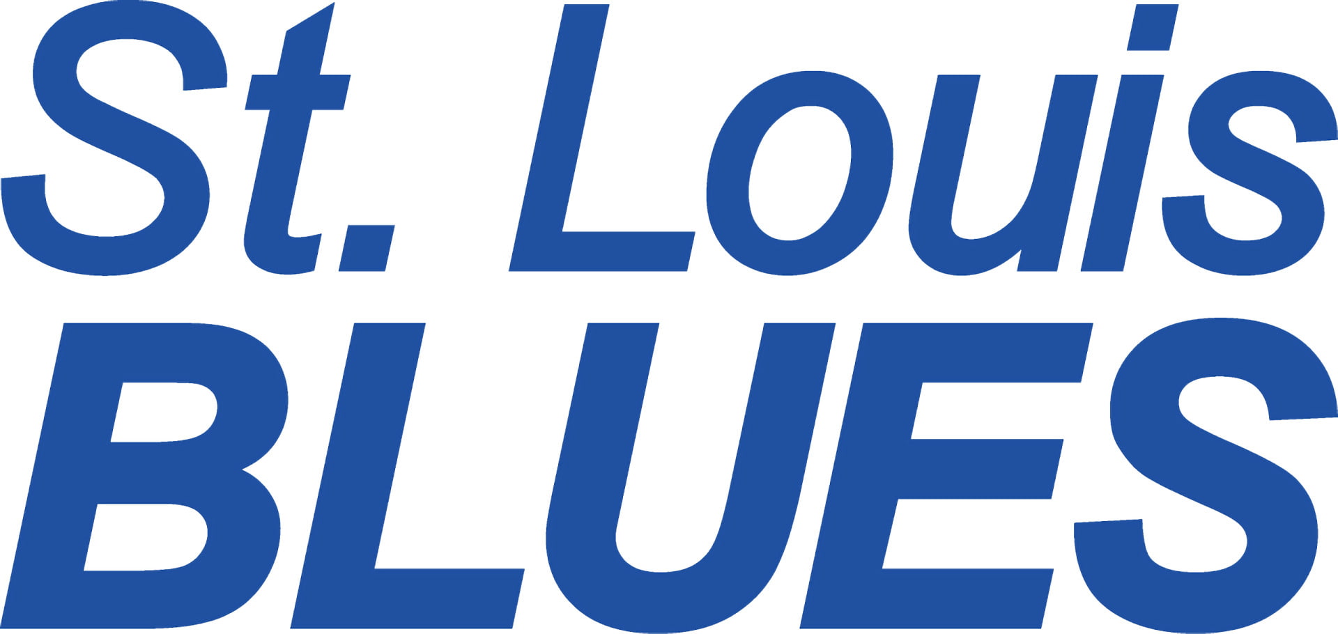 St Louis Blues Wordmark Png - HD Wallpaper 