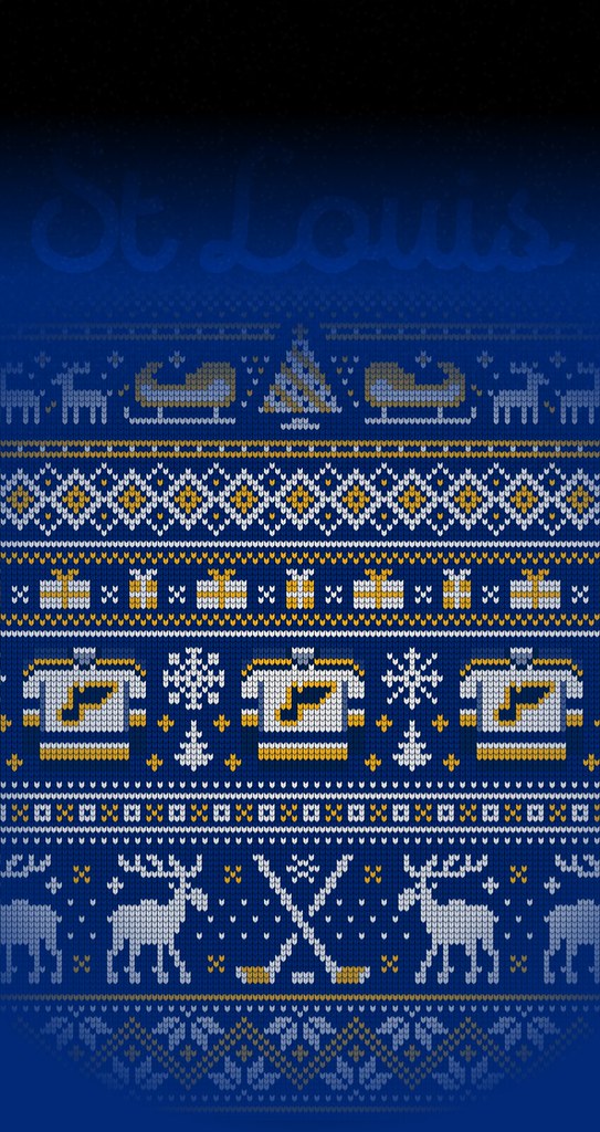St Louis Blues Iphone 6/7/8 Lock Screen Christmas Ugly - Oilers Wallpaper Iphone Xr - HD Wallpaper 