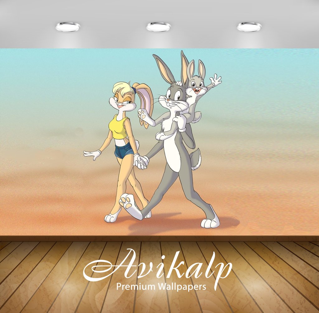 Bos Y Lola Bunny - HD Wallpaper 