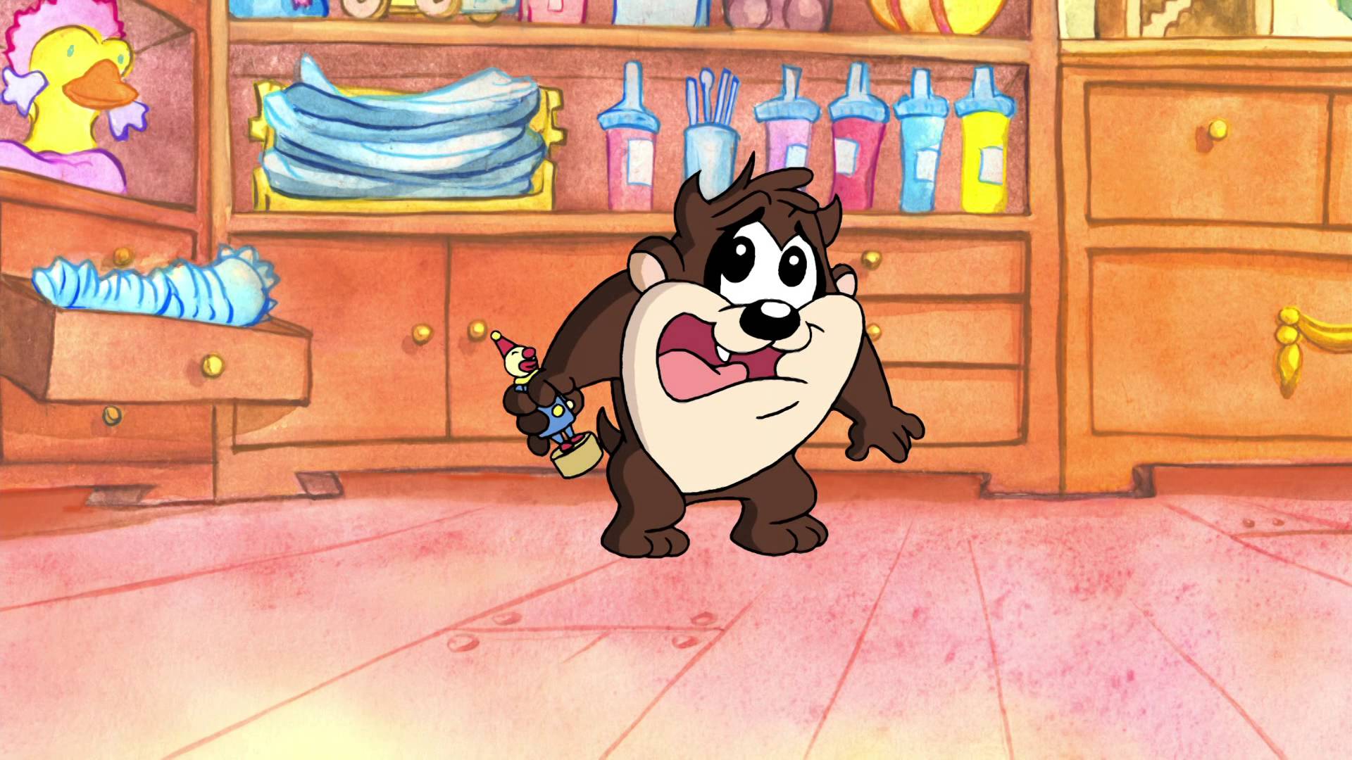 Baby Looney Tunes - Taz In Toyland Baby Looney Tunes - HD Wallpaper 